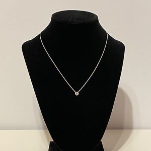 Beautiful diamond solitaire pendant necklace hearts and arrows